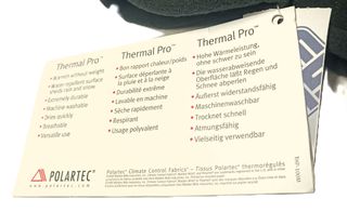 Guanti Polartec Thermal Pro Grigio scuro Taglia S