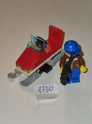 Lego vintage personaggio con veicolo