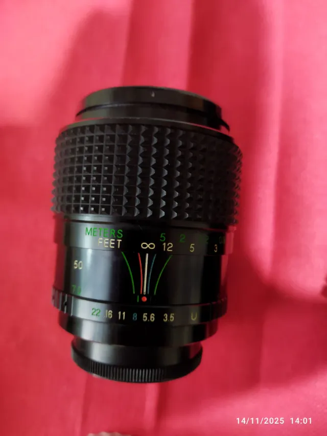 Cámara Praktica MTL5 analógica + objetivos