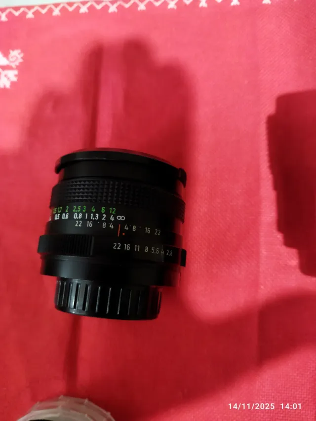 Cámara Praktica MTL5 analógica + objetivos