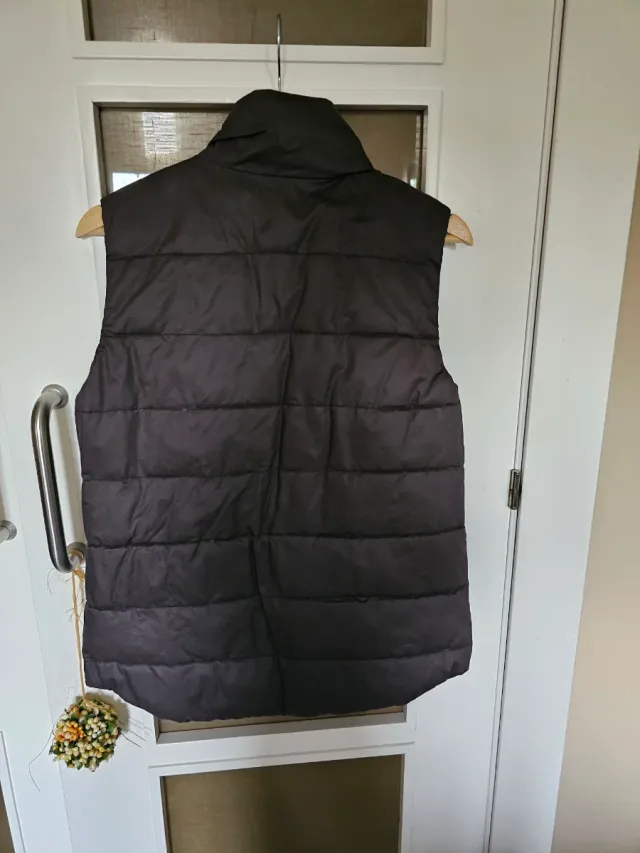 Chaleco marrón encerado