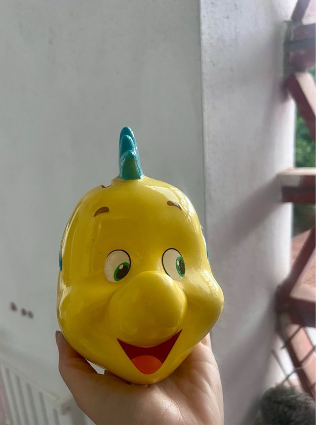 Hucha cerámica Flounder La Sirenita