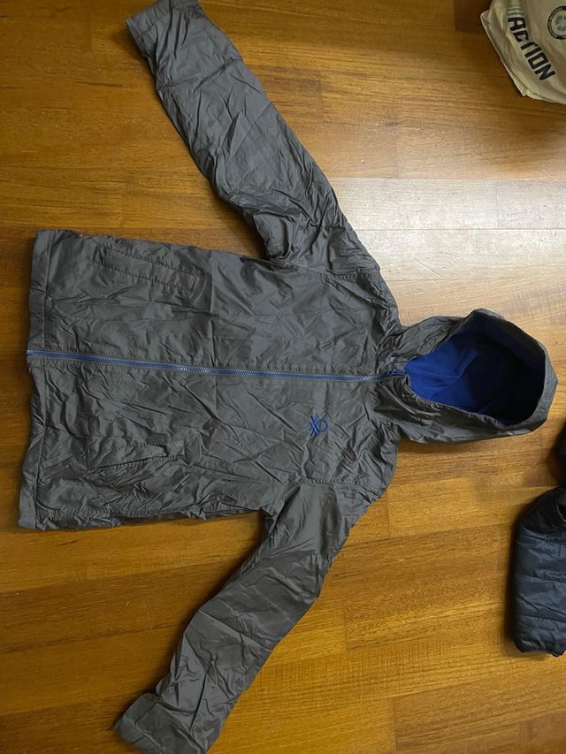 Giacca Benetton blu/grigia