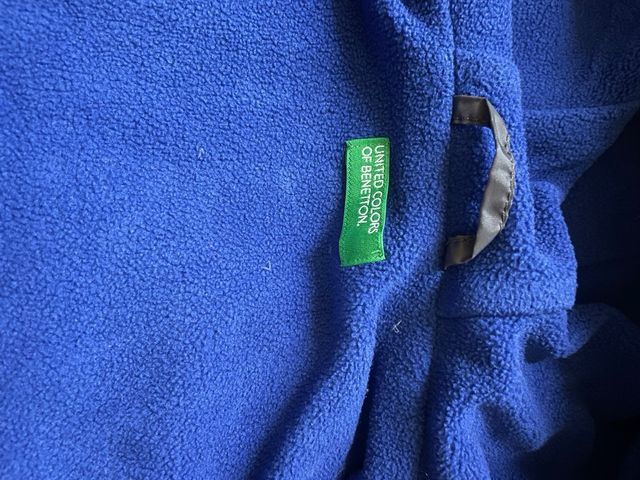 Giacca Benetton blu/grigia