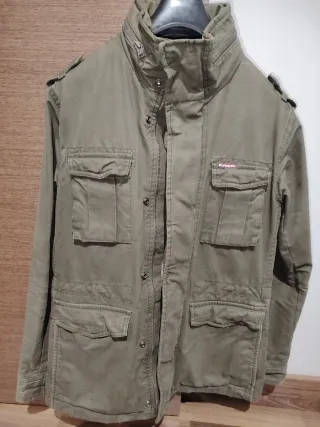 Parka militar Superdry verde oliva