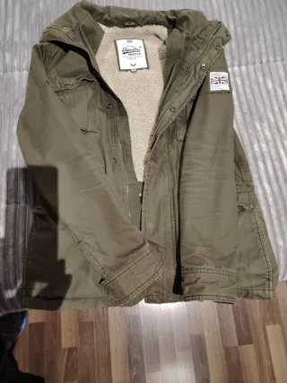 Parka militar Superdry verde oliva