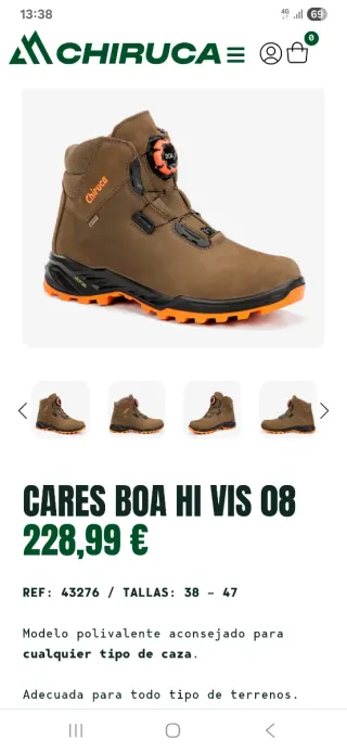 Botas de caza Chiruca Cares Boa