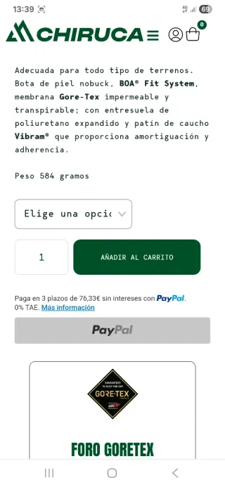 Botas de caza Chiruca Cares Boa