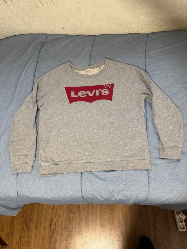 Sudadera Levi's Gris Mujer