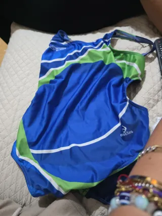 Bañador Safa Horta Azul y Verde