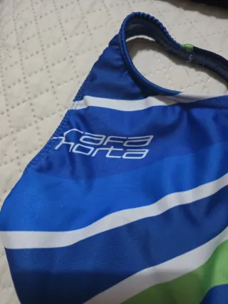 Bañador Safa Horta Azul y Verde