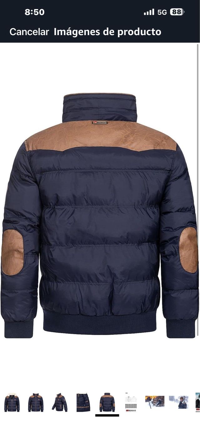 Chaqueta Geographical Norway Azul Talla XL