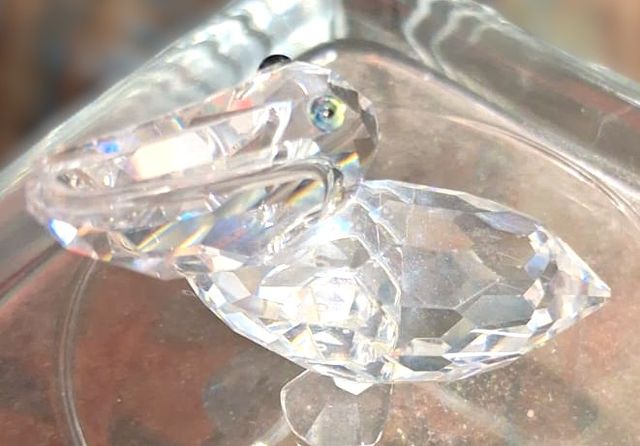 Swarovski Pellicano Cristallo