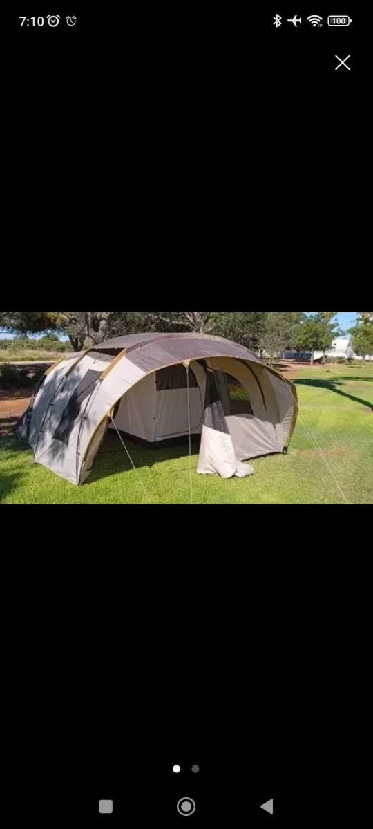 Tienda de campaña para 6 personas con 2 hab.