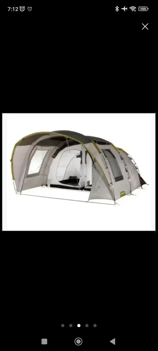 Tienda de campaña para 6 personas con 2 hab.