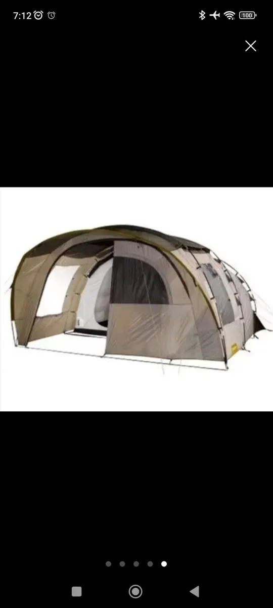 Tienda de campaña para 6 personas con 2 hab.