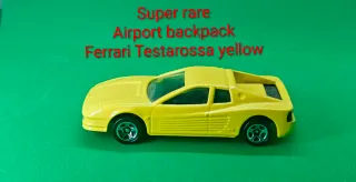 Hot Wheels Ferrari Testarossa Giallo Raro