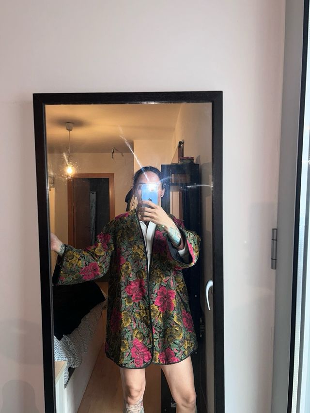 Kimono floral Oversize S
