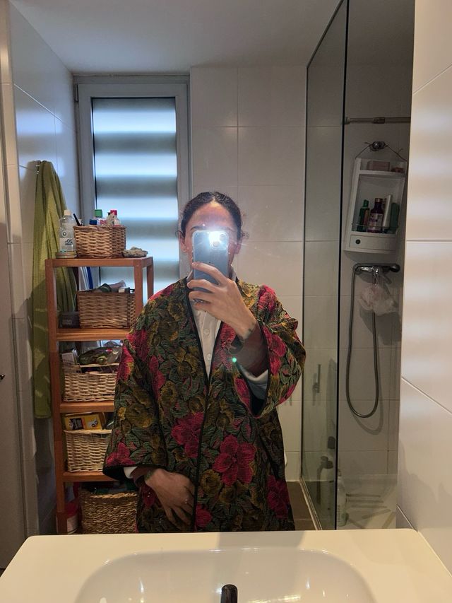 Kimono floral Oversize S