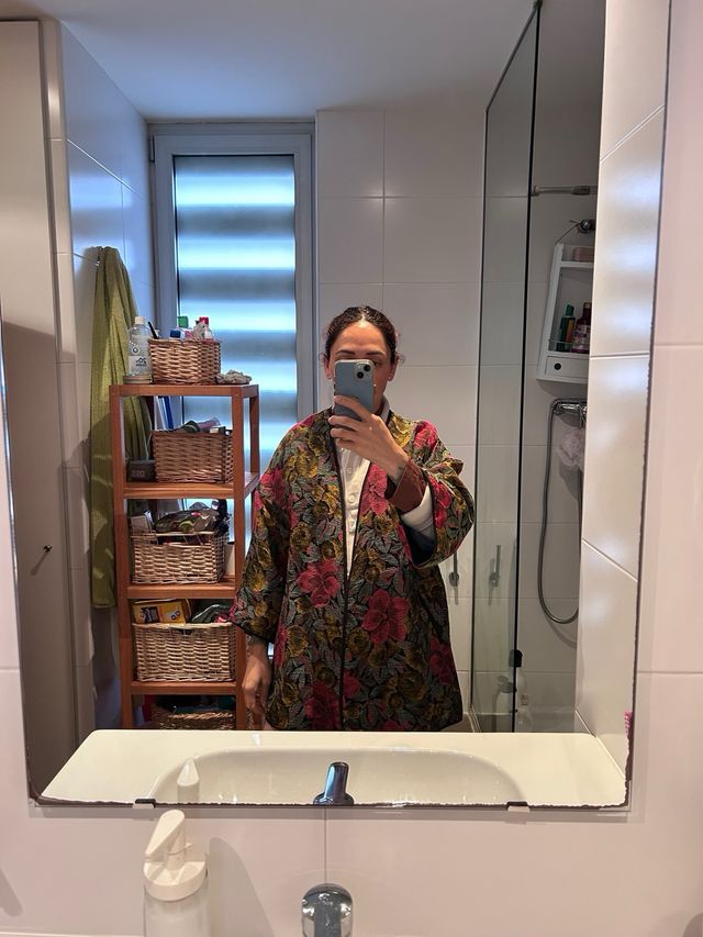 Kimono floral Oversize S