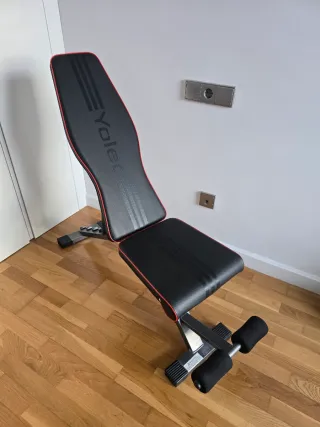 Banco de pesas Yoleo ajustable