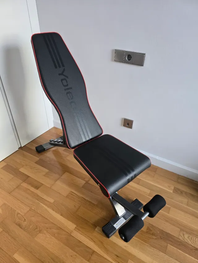 Banco de pesas Yoleo ajustable