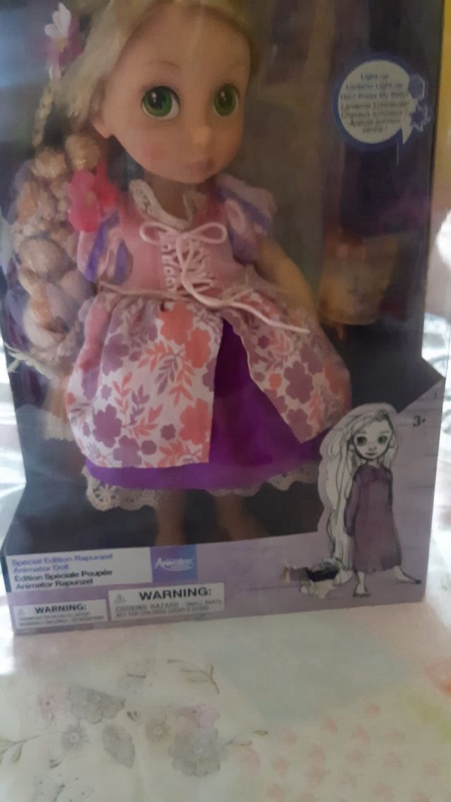 Rapunzel Edición Limitada Disney Animator Doll