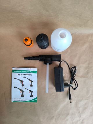 Hidrolimpiadora portátil a batería 21V - Nueva