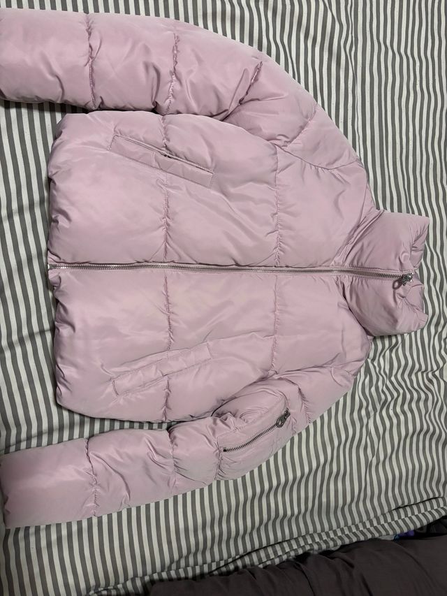 Cappotto rosa Bershka imbottito