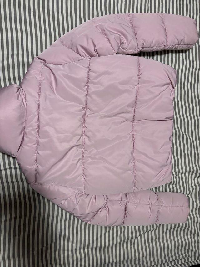 Cappotto rosa Bershka imbottito