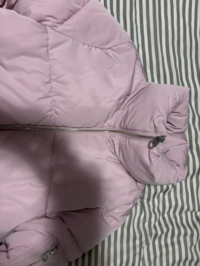 Cappotto rosa Bershka imbottito