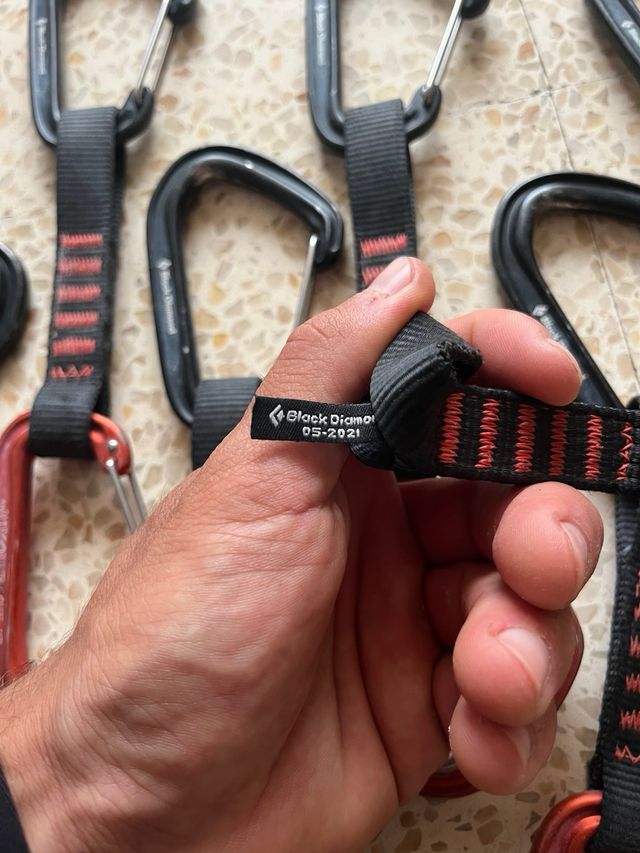 8 Cintas Express Escalada Black Diamond