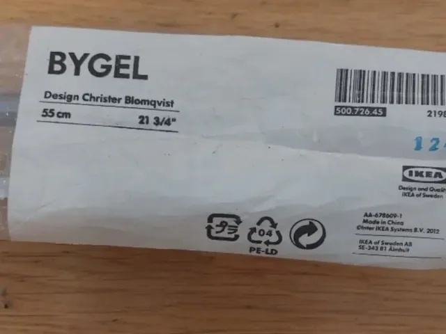 Barra metálica IKEA