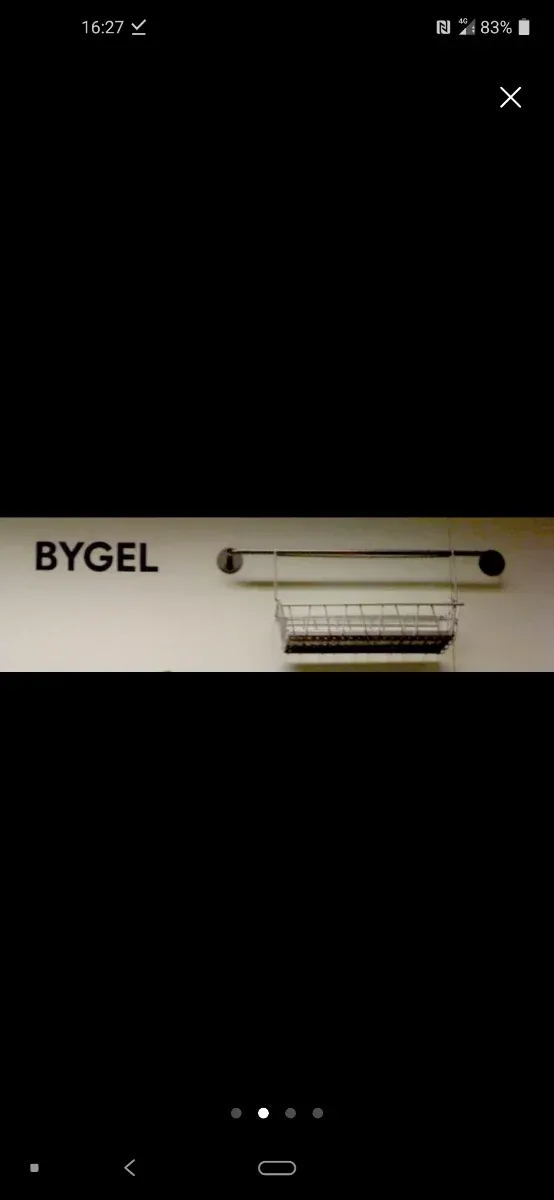 Barra metálica IKEA