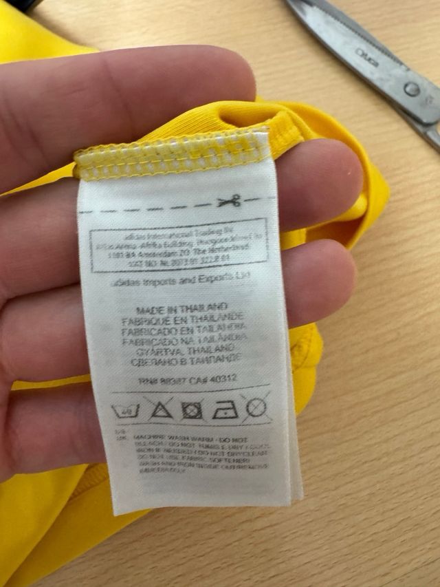 Camiseta Portero España 2012 Adidas Talla 16