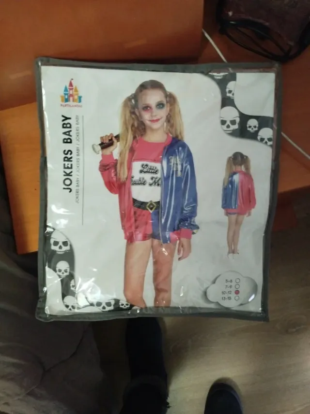 Disfraz Harley Quinn 10-12 años