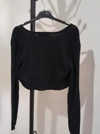 Rebeca Sfera Negra con Lentejuelas Talla XS