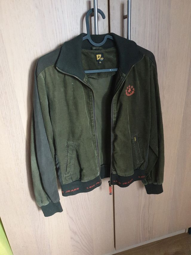 Chaqueta Lois Jeans Verde Talla XS