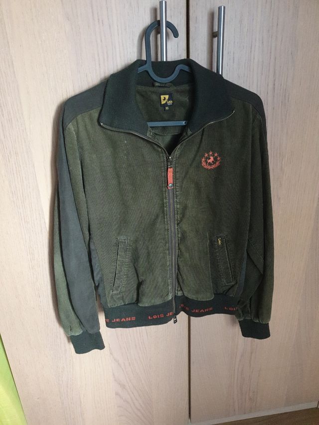 Chaqueta Lois Jeans Verde Talla XS