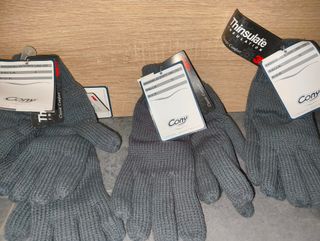 Guantes Cony niño grises