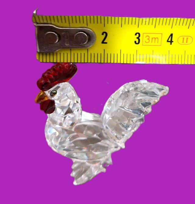Cristallo Swarovski gallo rosso