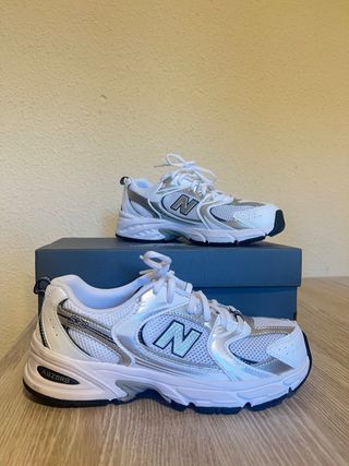 New Balance 530 Blancas/Gris Nuevas
