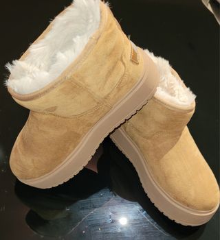 Botines Bershka Beige Talla 38