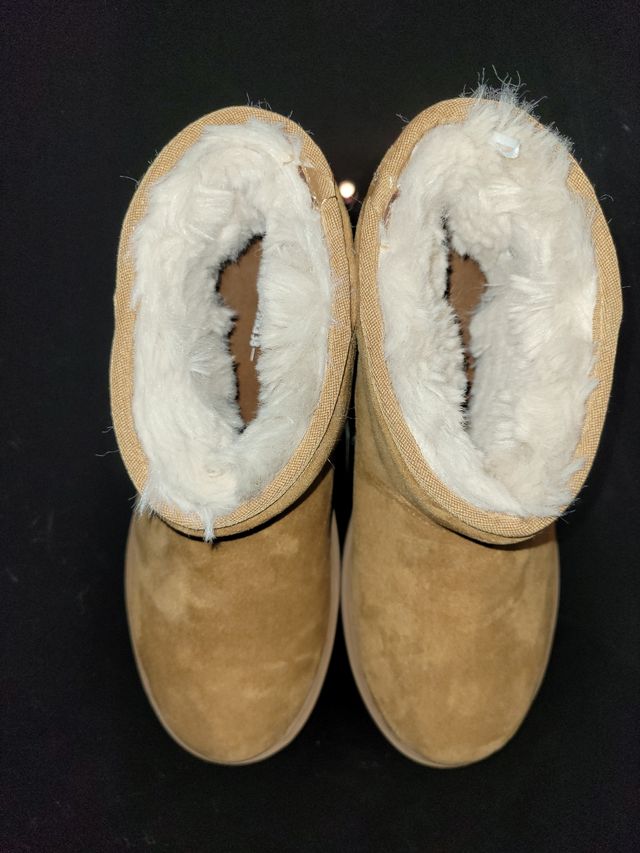 Botines Bershka Beige Talla 38