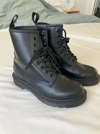 Botas 1460 Mono de piel - Dr. Martens Negras