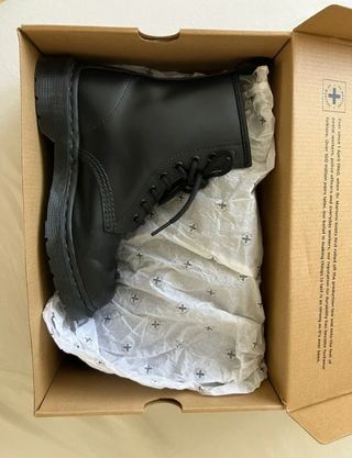 Botas 1460 Mono de piel - Dr. Martens Negras