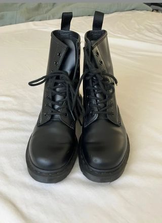 Botas 1460 Mono de piel - Dr. Martens Negras