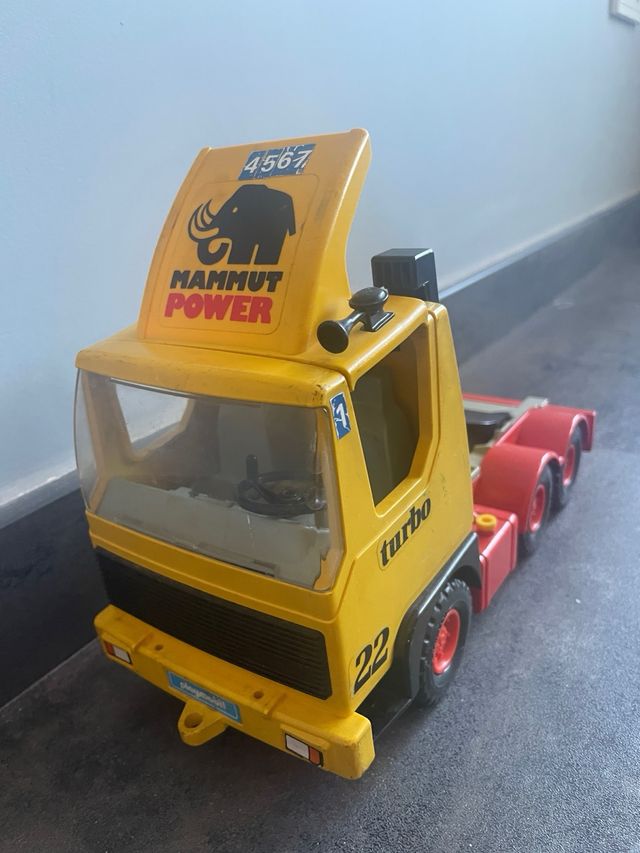 Playmobil lote Camión Ambulancia Coche Grúa