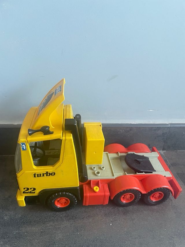 Playmobil lote Camión Ambulancia Coche Grúa