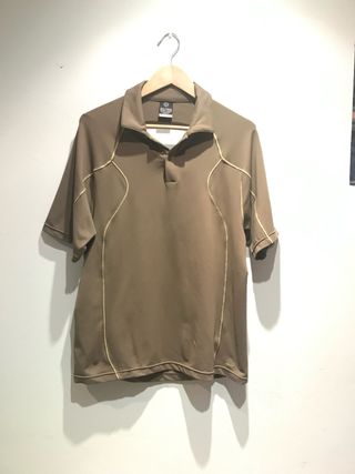 Camisa Polo Nike Dry Fit Licra Marrón